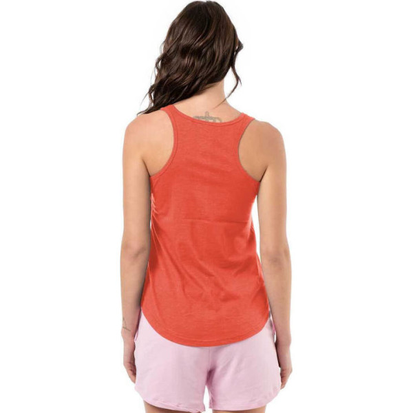 Bodymove Γυναικεία Μπλούζα Βαμβακερή Κοραλί 893