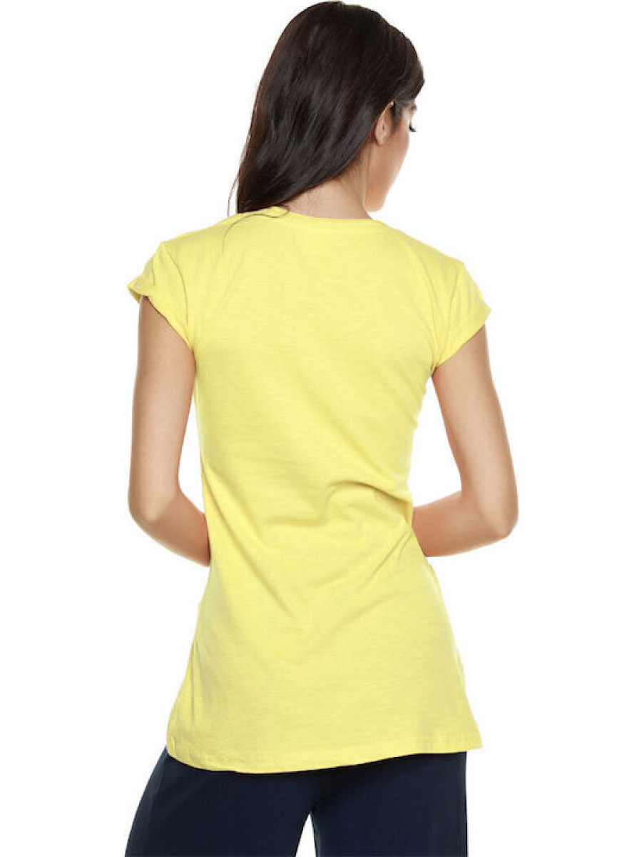 Bodymove 894 Γυναικείο T-shirt Vibrant Yellow 894-20