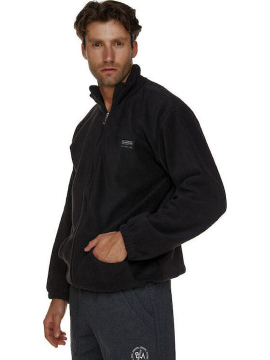 ΖΑΚΕΤΑ FLEECE BLACK BODY MOVE 575-3