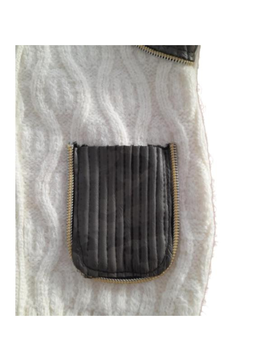 Mini West παιδική λευκή ζακέτα για αγόρια «Sir»30213