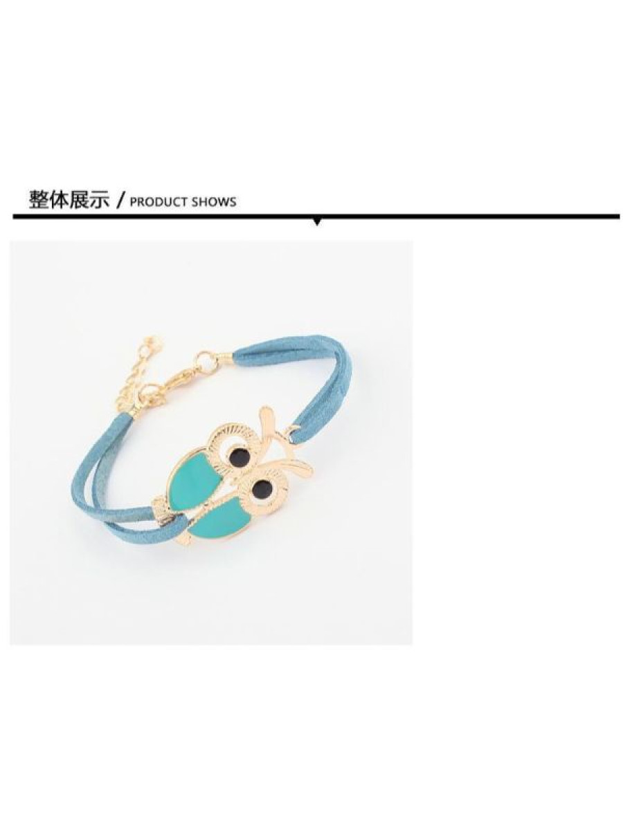 Βραχιόλια με αλυσίδα S1577 Μπλε