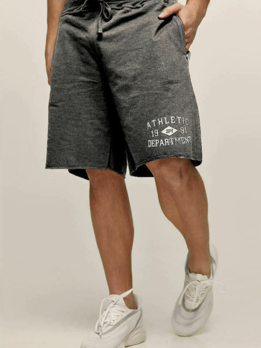 Bodymove 680-8 Αθλητική Ανδρική Βερμούδα Anthracite