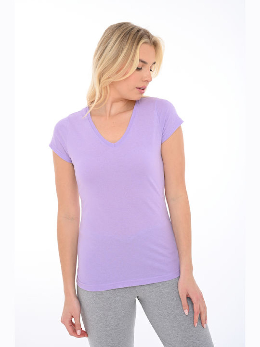 BODYMOVE T-SHIRT ΓΥΝΑΙΚΕΙΟ V 1390 ΛΙΛΑ
