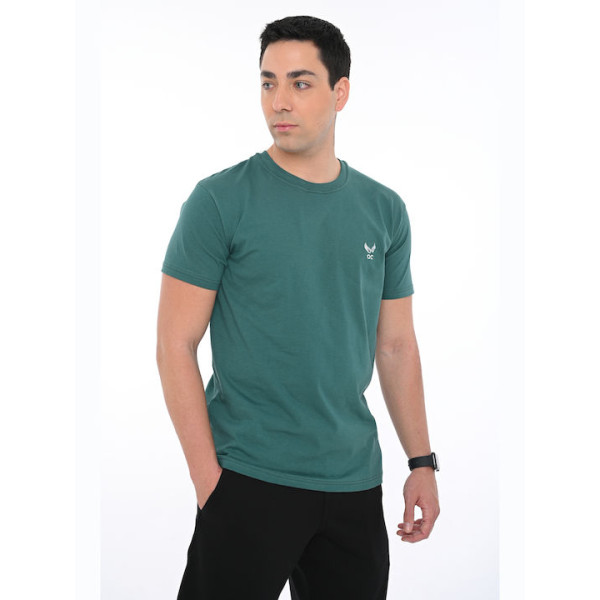 Bodymove Ανδρικό Αθλητικό T-shirt Κοντομάνικο Πράσινο 1382