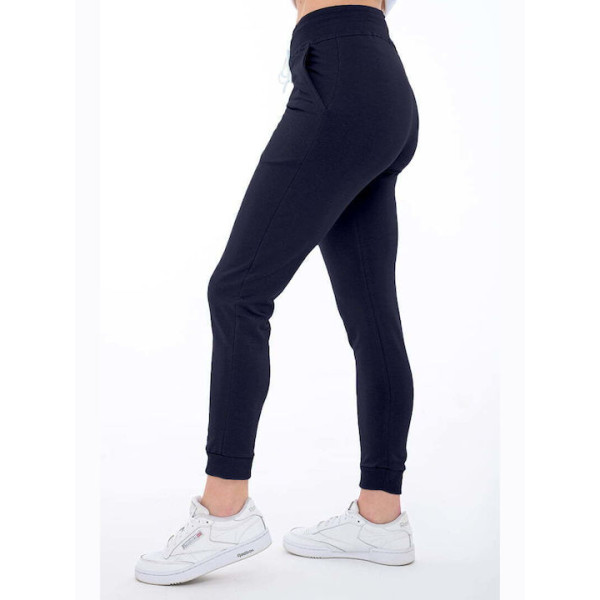 Bodymove Παντελόνι Γυναικείας Φόρμας με Λάστιχο Μπλε 1392-3